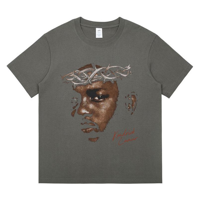 Rapper Kendrick Lamar T Shirt Mr Morale The Big Steppers Graphic Print T Shirts Unisexs Hip Hop Vintage Cozy Tee Shirt Oversized