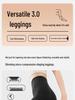 New Women's Cotton Velvet Striped Footless Tights for Autumn/Winter - Thick Warm Micro-Pressure Base Layer Pants