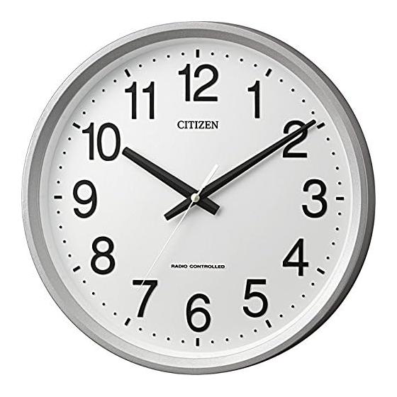 CITIZEN Wall Clock Radio Clock Circle Port White 4MYA24-019