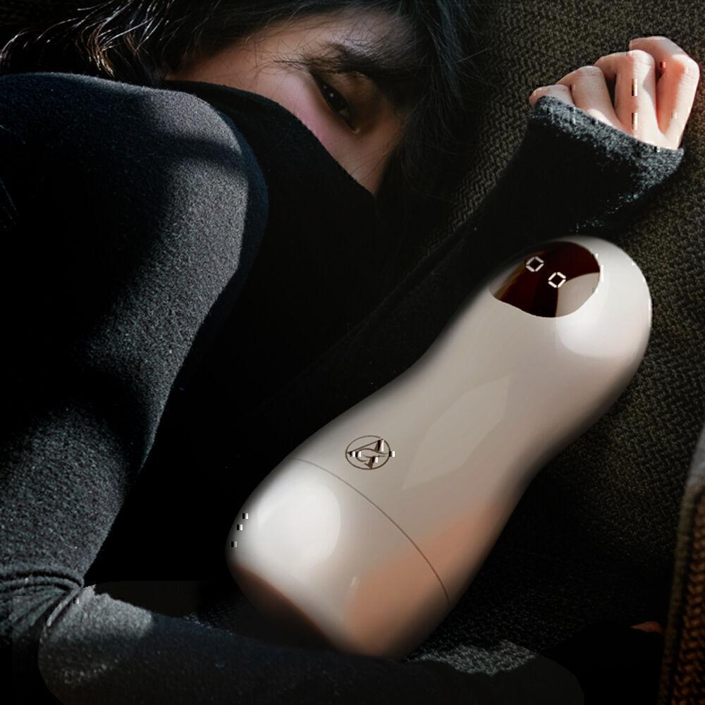 Male Masturbator Cup Automatic Vibrating Blowjob Real Vagina Pocket Pussy Sex Toy For Men With Bullet Vibration