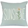 Daisy Sunflower Pillow Case Spring and Summer Home Decoration Pillow Case Pillow Case Cushion Case