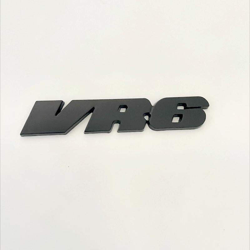 3D Metal Car Letters VR6 Logo Emblem Badge Decals For Volkswagen Jetta A3 Passat VW Golf 3 MK2 MK4 MK3 VR6 Sticker Accessories BAR1