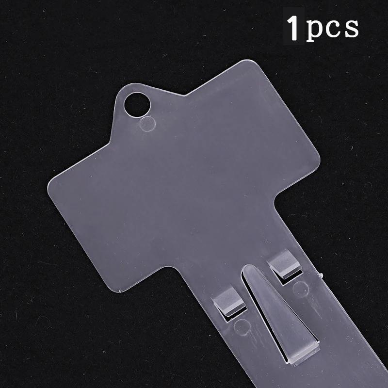 1/5 stuks Supermarkt Snack Plastic Hangstrips Winkel Hang Snacks Display Hanger Haken Handige Winkel Merchandising Clipstrips