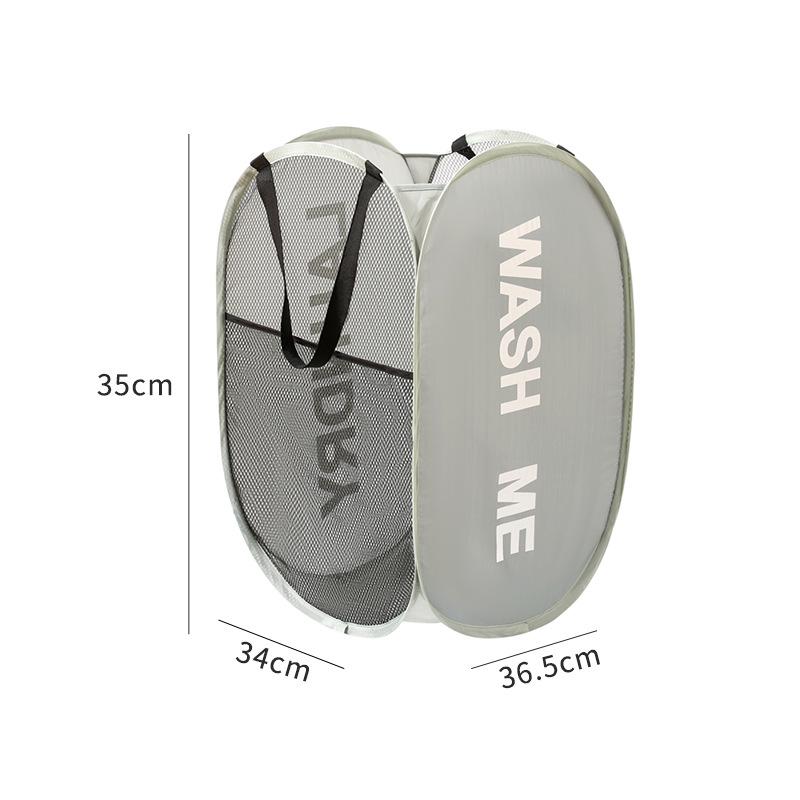 Oversized Foldable Laundry Hamper for Bathroom Storage