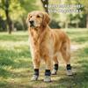 4 Pieces/set Wear Resistant Pet Knitted Socks Paw Pattern Dog Shoes Socks  Floor Protection