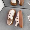 Two wear hollowed-out bag head sandals women's wholesale summer new hole hole Mori Roman shoes thick-soled half slippers women's outer wear