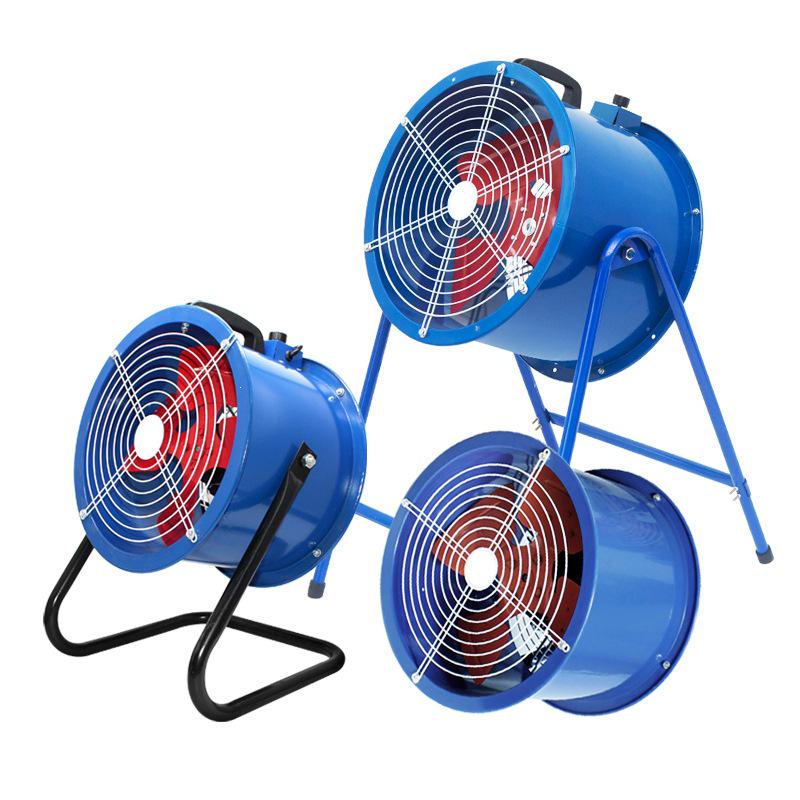 SF Axial Flow 220V Duct Exhaust Fan - Powerful Industrial Kitchen Ventilation Fan