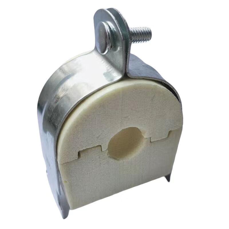 Carbon Steel C-Channel P-Type Clamp for DN32 Insulated Pipes