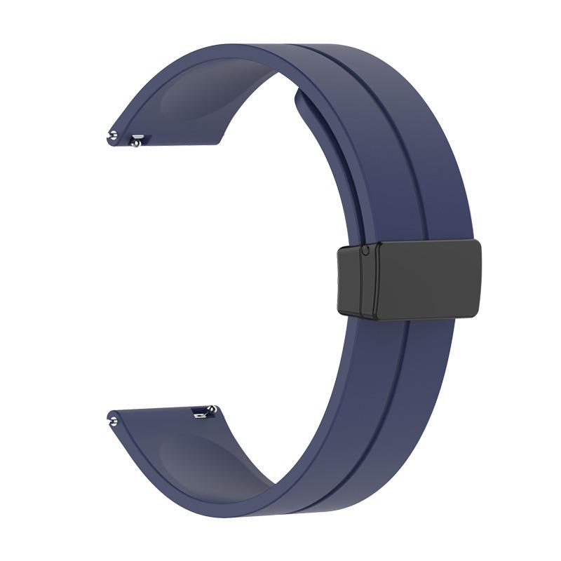 Huawei GT3/GT4 Universal Band: 20mm/22mm Silicone Magnetic Buckle Replacement