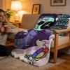 Throw High-Density Short Plush Blanket For Sofa Nap Air-Conditioned Room Soft Skin-Friendly D-DandyS Worlds