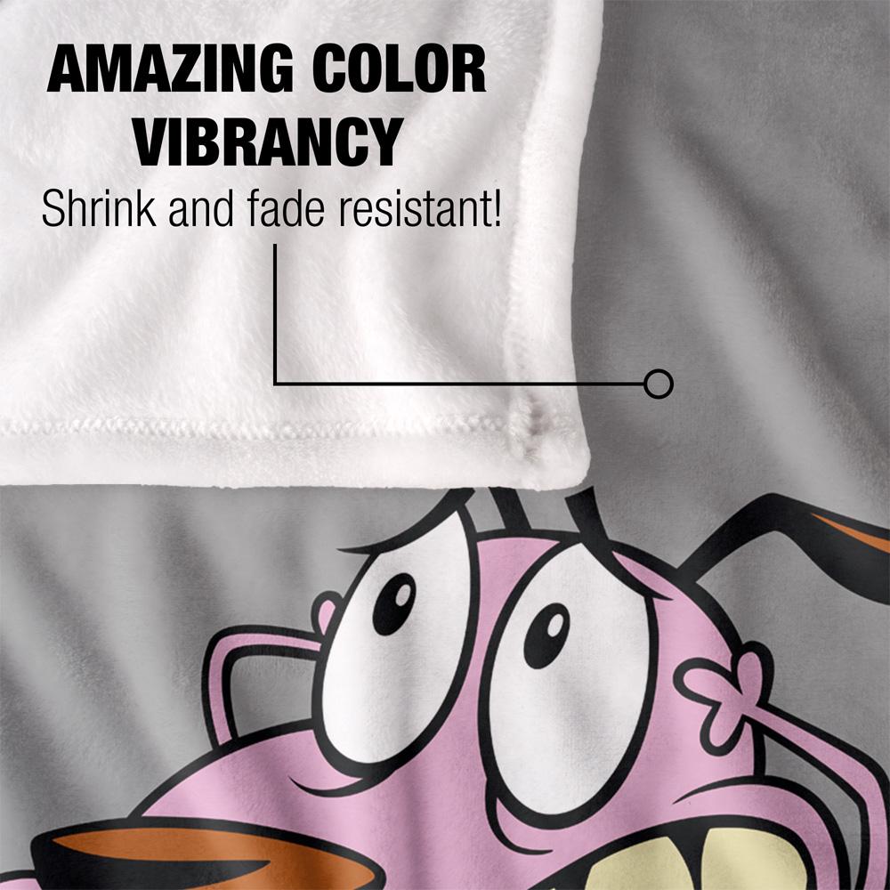 Courage The Cowardly Dog Season 1 Silky Supersoft Blanket