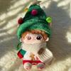 Mini Clothes For 20Cm Cotton Doll Christmas Set Cartoon Plush Doll Replacement Outfit Lolita Dress Playing House Accessories