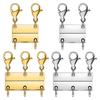 Pack Of 4 Magnetic Necklace Clasps Jewelry Separator Clip For Layered Jewelry Strong Hold And Mess Release Design