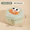 Braces Storage Box Holder Denture Box Invisible Braces Cleaning Box Portable Sealed Soaking Teeth Cleaning Box