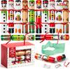 JOYFY 12 Pack Christmas Party Favor Non-Snap Party Table Favors with Christmas Characters Party Favor for Kids Adults Xms Partie