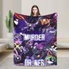 Robot Murder Drones V Uzi  Blanket Quality Super Warm  Bedding Throws Winter Airplane Travel Couch Chair Comfortable Bedspread