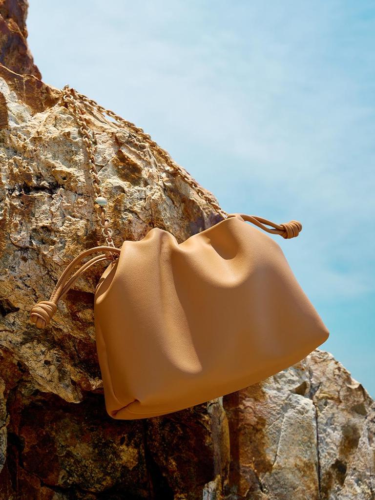 Large Capacity Women's Genuine Leather Handbag - Commuter Shoulder & Crossbody Cloud Dumpling Bag