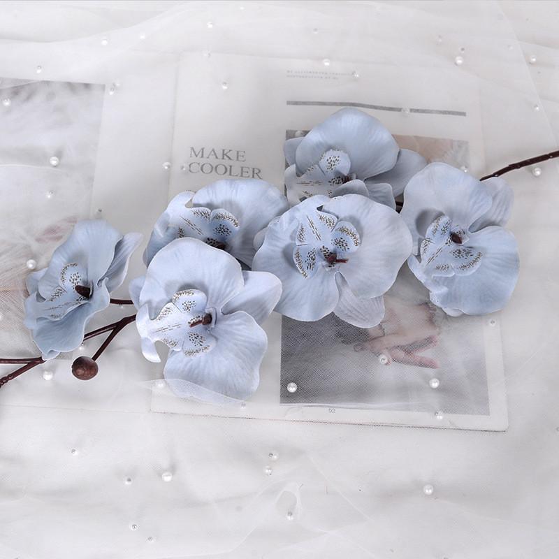 Phalaenopsis Simulation Multicolour Flower Bouquet  For Home And Decor Event