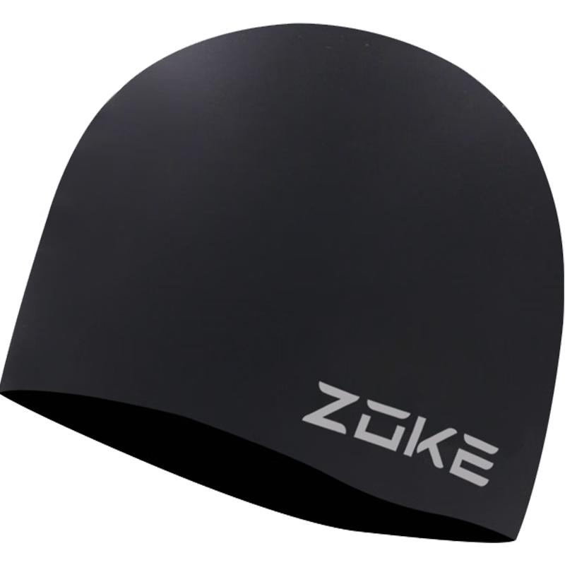 ZOKE Adult Unisex Silicone Swim Cap One Size