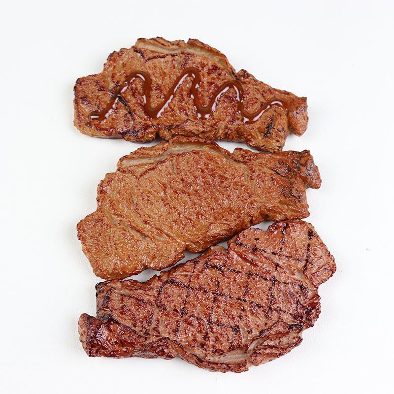 Simulated Lamb Steak & Beef Hot Pot Slices - Display & Educational Props