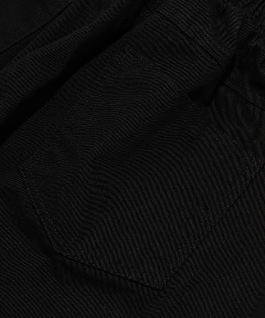 CARGOBROS Washed Cotton Curved Pants (Black)