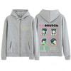 Anime The Apothecary Diaries Print Zip Up Hoodie Men Women Aesthetic Trend Sweatshirts Winter Casual Oversized Zipper Jacket Top