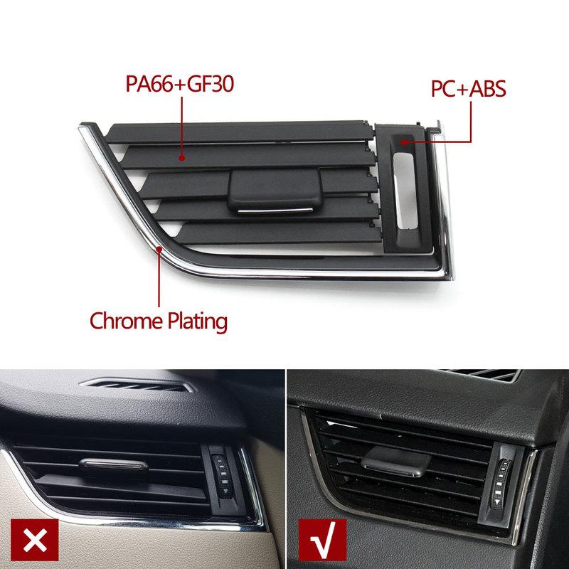 Front Dashboard Air Conditioning Left Right AC Vent Grille Outlet Panel Cover For Skoda Octavia 2015- 5E0819701 5E0820951