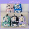 Trendy Large Capacity Canvas Backpack For Girls With Cute Bear Design In Multiple Colors