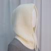 Hooded Balaclava Hat Drawstring Dual-Purpose Pullover Cap Head Hooded Hat  Winter Outdoor