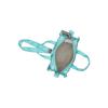 Lesportsac Pale Turquoise Micro Weekender Charm [1611.Ra08]