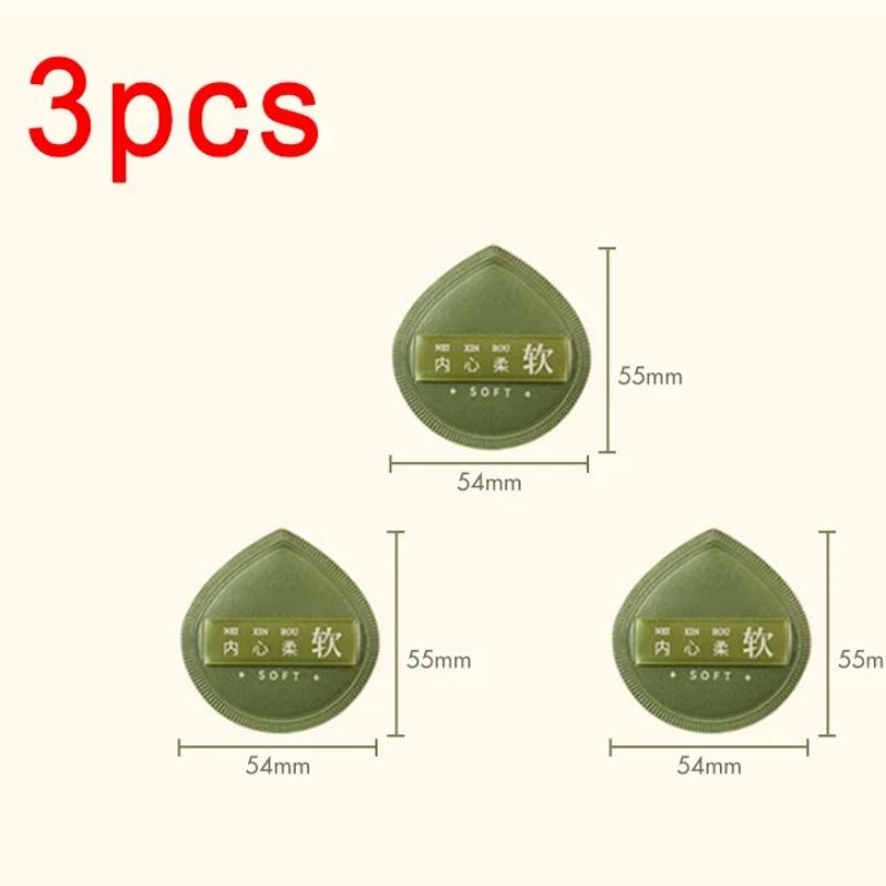 1-10pcs Super Thick Soft Makeup Puffs Large Cotton Velvet Powder Puff Liquid Foundation Sponge Cosmetics Tools Wet Dry Use Puff