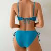 Damen Split Bikini Badeanzug Sport Badeanzug
