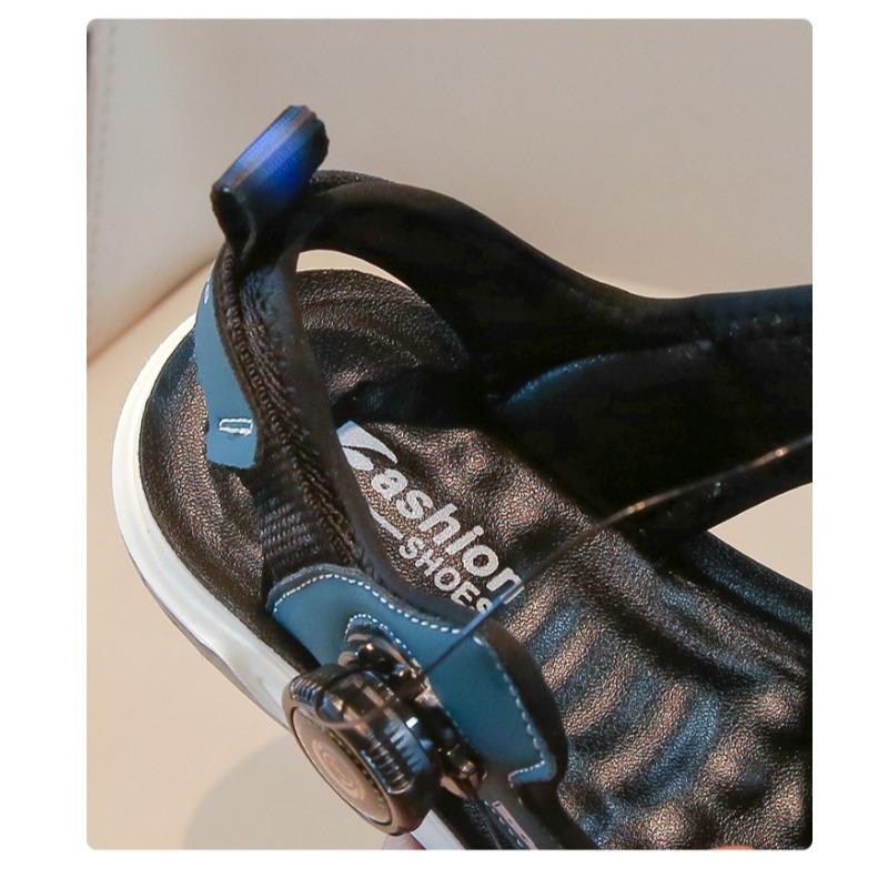 New Summer Boys' Sandals - Stylish Soft Sole Casual Beach Shoes for Big & Little Kids