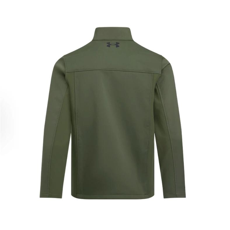 Under Armour Kurtka treningowa ColdGear® Solid Męska Kurtka Zielona 1321438-390