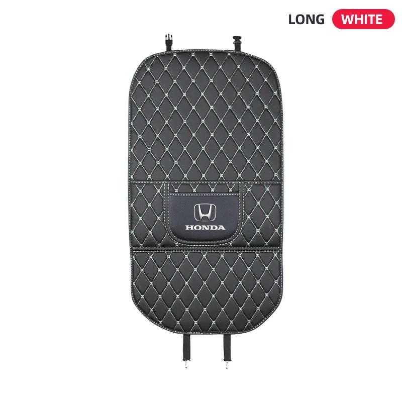 Car Anti-kick Mat Car Seats Anti Kick Pad Mat For Honda Civci FIT CRV Accord Jazz HRV Dio Stepwgn Prelude Odyssey City CRX Pilot aja256