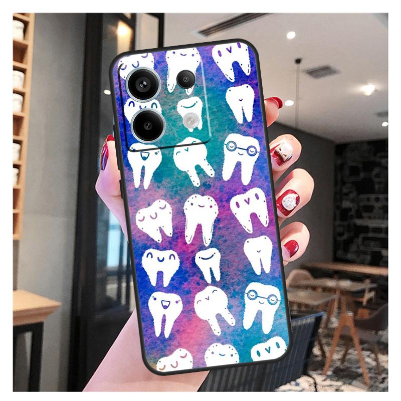 Dentist Dental Tooth Nurse Case For Xiaomi Redmi Note 13 Pro 12 11 9 10 12S 11S 10S 9S Redmi 13 12 10C 12C 13C Cover