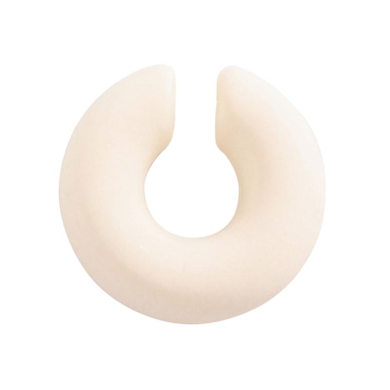 Modischer Leichter Ohrklemme Runder Kreis Clip-Ohrringe Nicht-Piercing Knorpel Hoop Ohrring Statement Schmuck Unisex