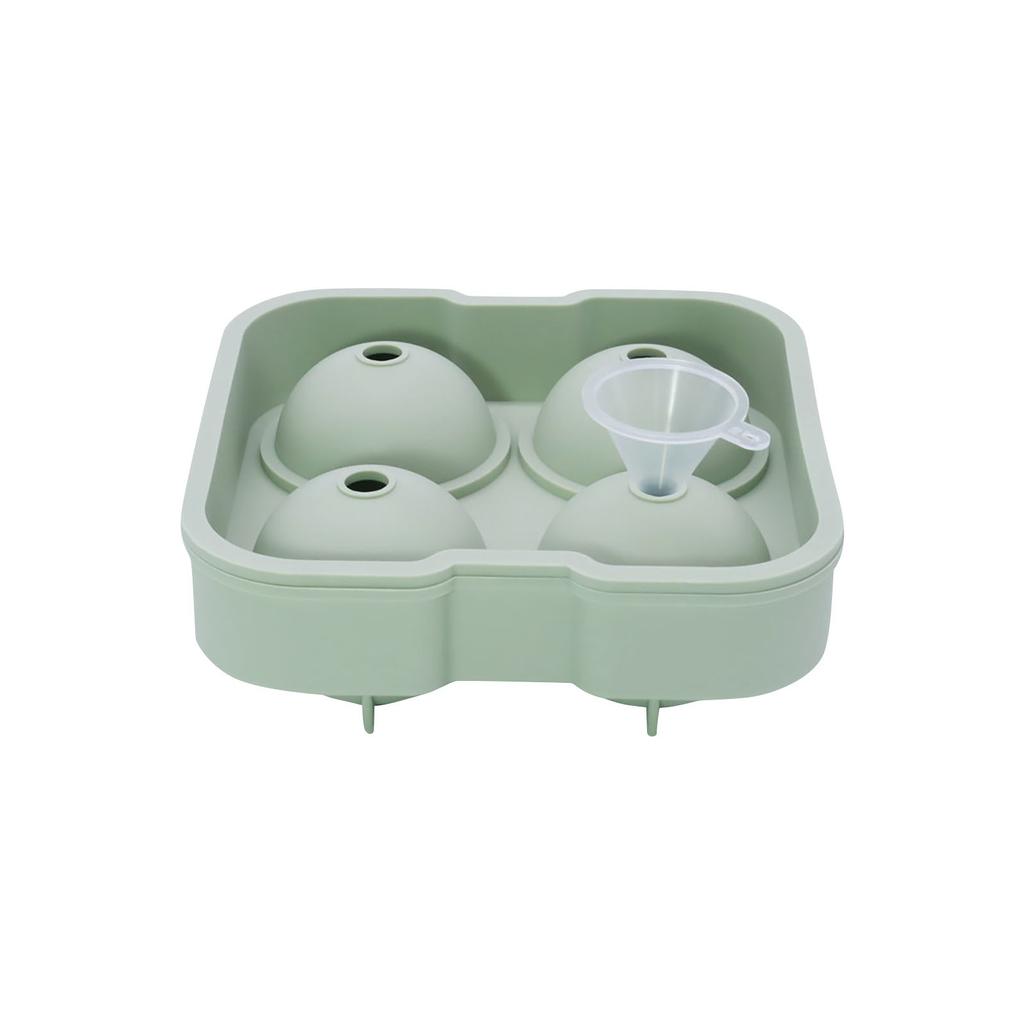 Food Grade 4-grid Ice Box Household Ice Mold Ice Ball Mold With Lid Ice
