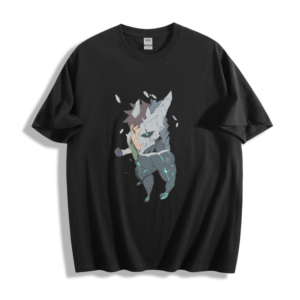 Kaiju No. 8 Monster Armor T-Shirt - Epic Anime Battle Design Unisex Tee