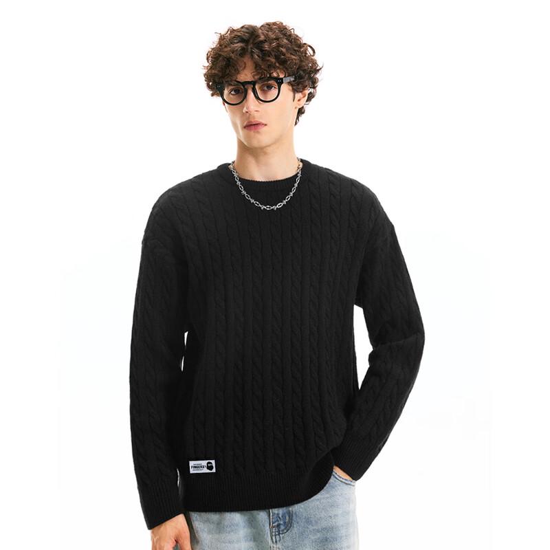 Fingercroxxit Unisex Cable Knit Sweater
