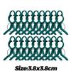 50/10PCS Garden Plant Fixing Clip Reusable Plastic Climbing Plant Fixed Clip Tomato Vegetable Vine Support Clips Garden Supplies