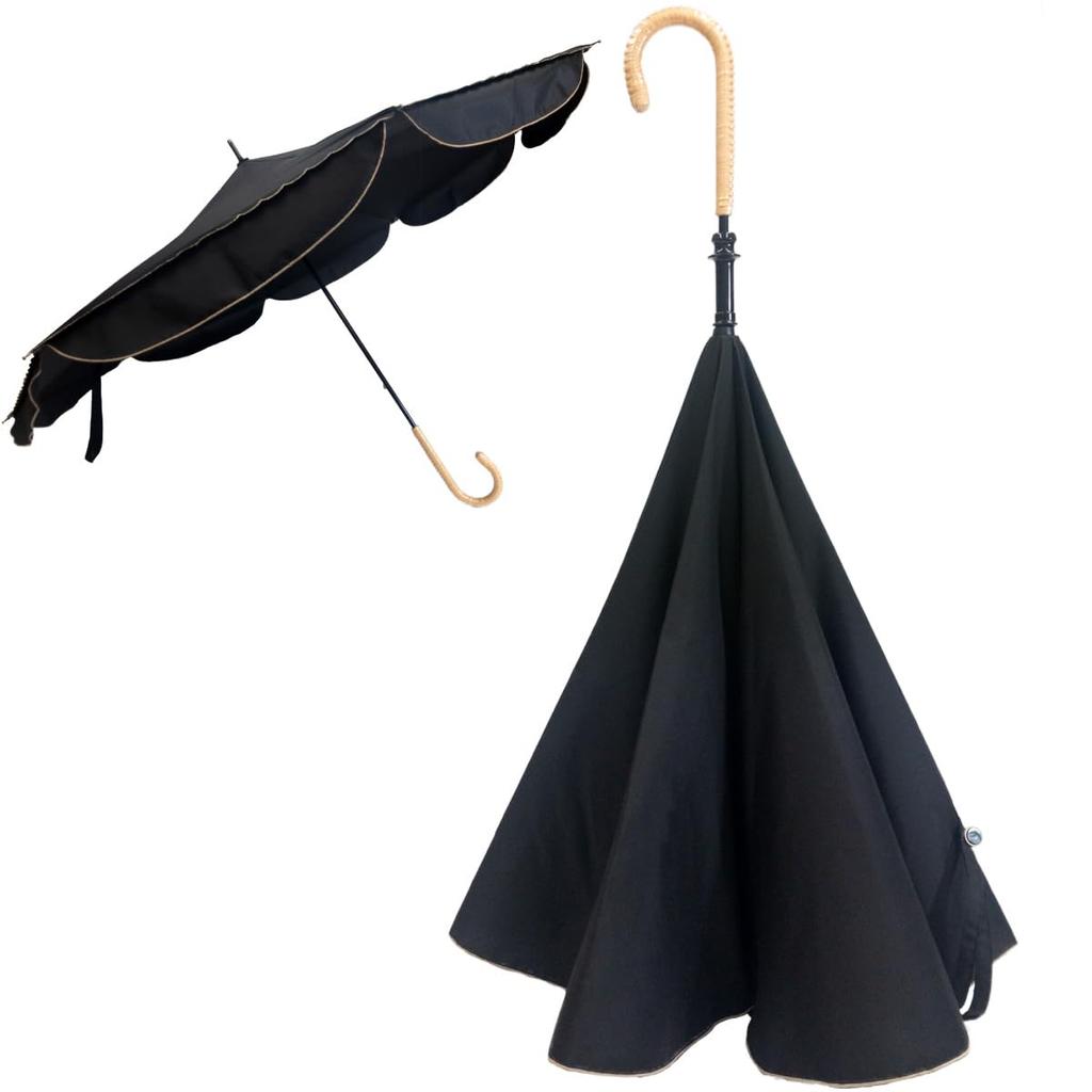 Inverted Reverse Parasol saKASA Sun Shut Long Umbrella for Suitable for Sunny and Rainy Heat Light UV Highly Water Stylish and Cute Umbrella, Parasol,