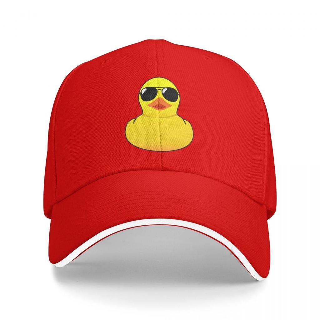 Unisex Baseball Hats Cool Rubber Duck Outdoor Streetwear Summer Sports Baseball Caps Hip Hop Cap Casquette Polychromatic Hats