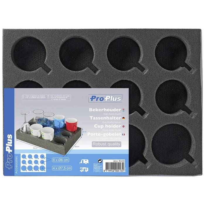 Vide-poche - proplus - 761472 - 340 x 250 x 60 mm - pratique - design élégant