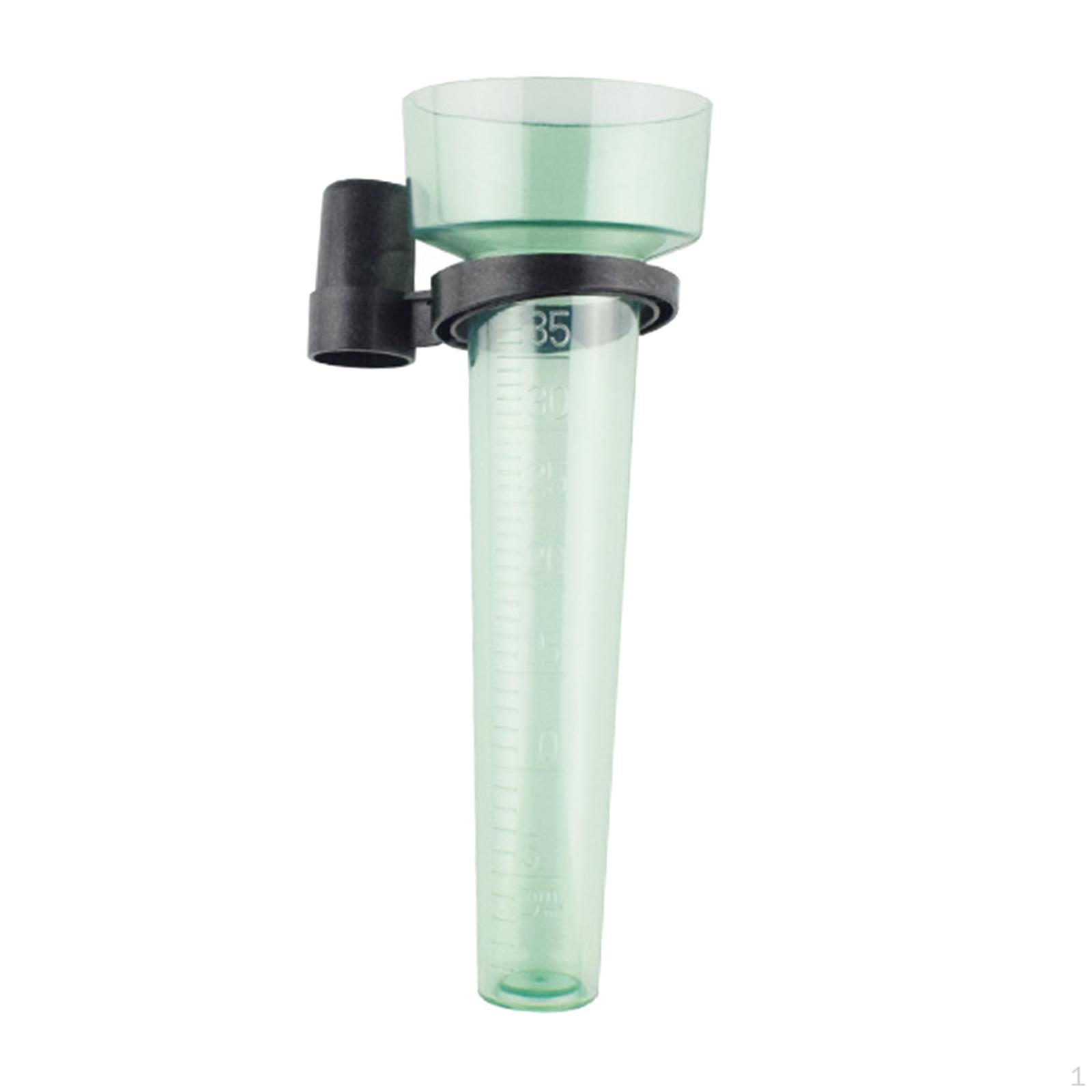 Plastic Rain Rainfall Measuring Up to 35mm Measurement Tube