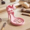 INS Shoe-shaped Ring Holder Mini Jewelry Storage Tray Fun High Heel Jewelry Tray  Desktop Use