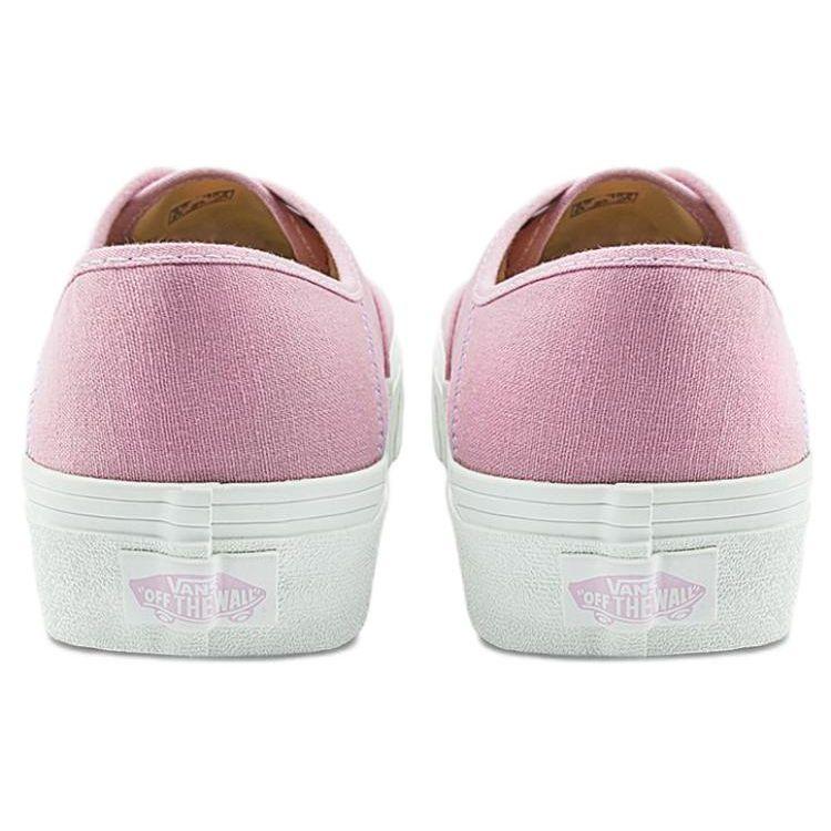 Vans Unisex Authentische VR3 Low-Top Skateboard-Schuhe Pink Weiß VN0A4BX5CCK