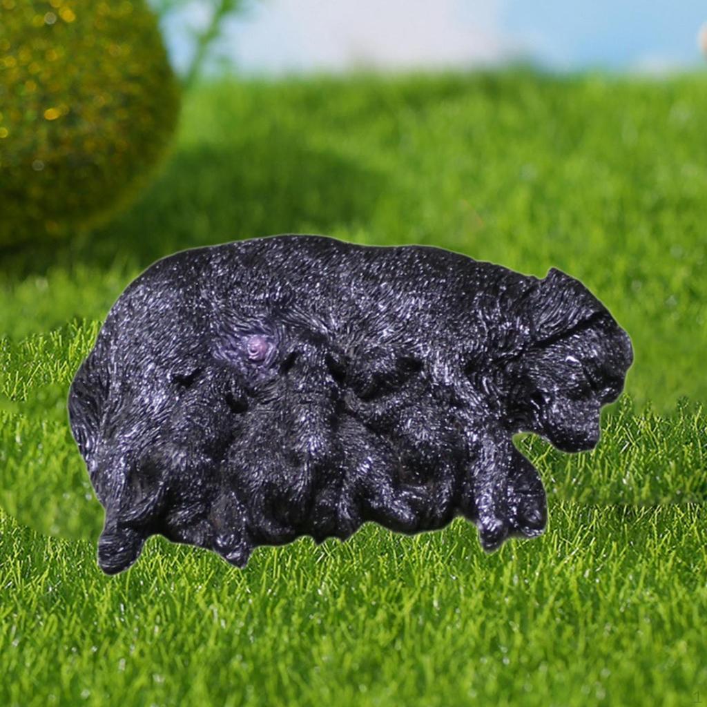 Hundefigur für Bonsai-Basteln, Miniatur-Harzmodell, Geschenkfeiern