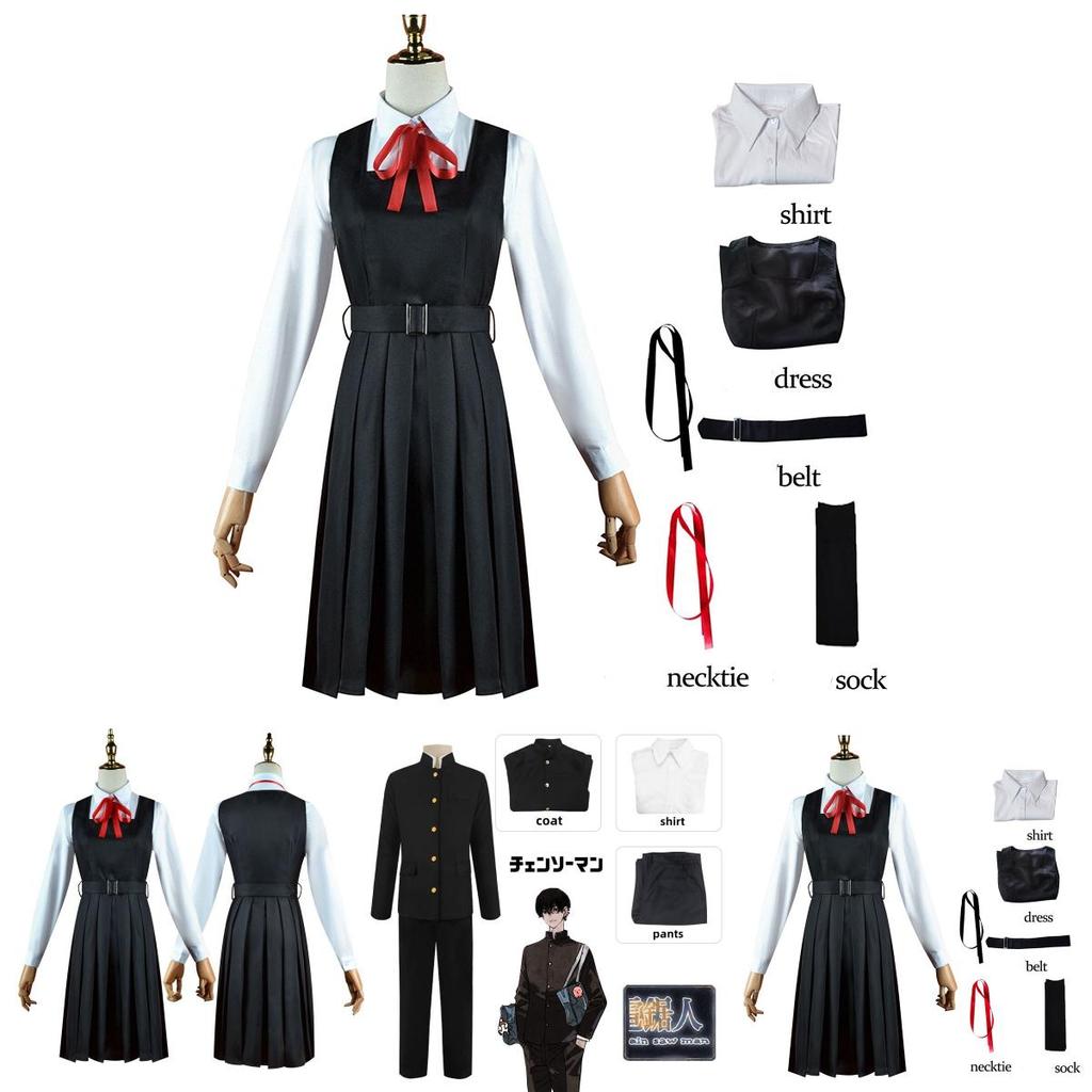Stunning Chainsaw Man Mitaka Asa Yoshida Cosplay Costume For Halloween And Carnival