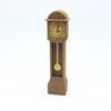 Dollhouse Mini Retro Standing Clock Model Miniature Floor Clock Wood Floor Clock Grandfather Clock Doll Furniture Model